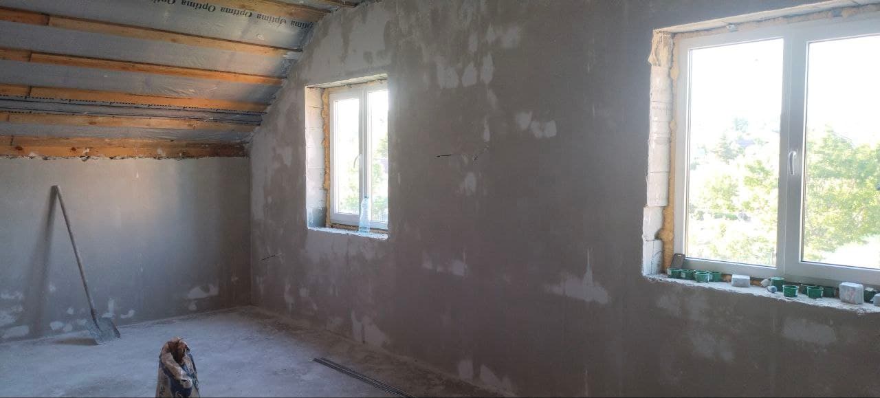 Пример штукатурки 2